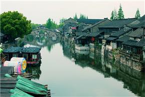 千灯远景