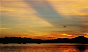夕阳尽染