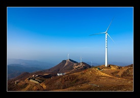 大别山黄毛尖峰