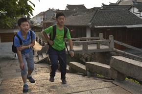 上学路上