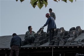 为古镇添砖加瓦