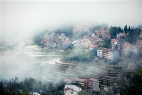 烟雨小村