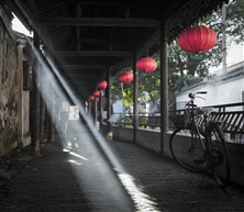 古镇晨曦