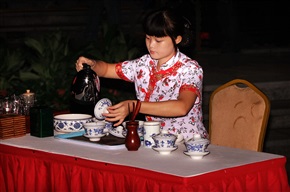 盖碗茶