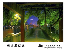 《绿色娄江夜》