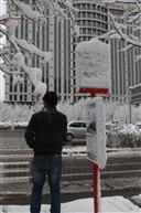 初春的雪