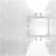 水乡晨雾