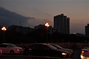 傍晩一景