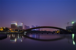 花桥夜色