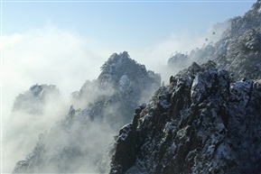 雪后黄山