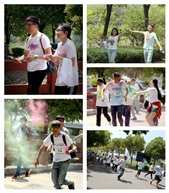 15旅游节之彩跑