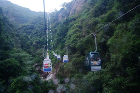 高山缆车秀