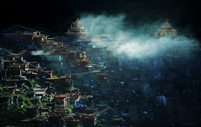 《佛国紫烟》