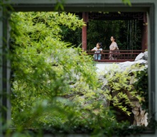 窗中景