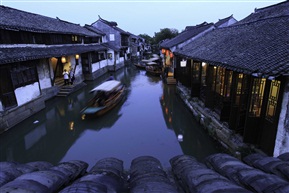夜游小镇