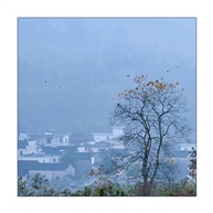 山村秋色