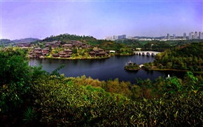 城边山寨