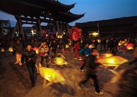古镇灯会
