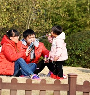 吹泡泡