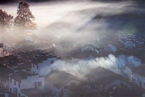 《水墨山村》-1
