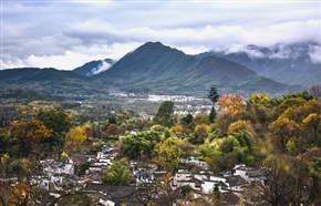 山村秋色