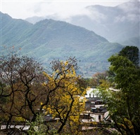 山村秋色