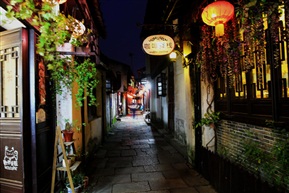 夜幕下的锦溪3