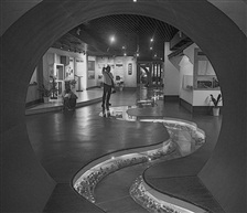  展厅里的大运河 