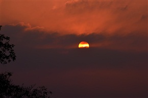 夕阳西下