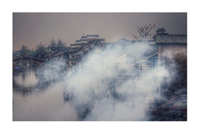 烟雨古城