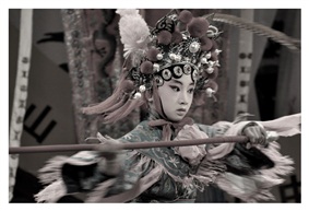 英姿飒爽“扈三娘”