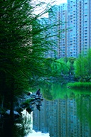 早春垂钓