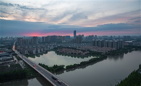 雨后晚霞
