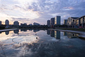 城市的早晨