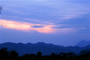 傍晚时分