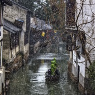 雪到江南