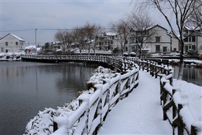 乡村雪景1