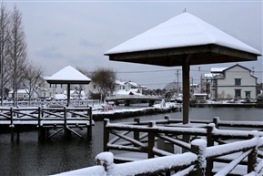 乡村雪景2