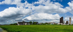 晴空万里