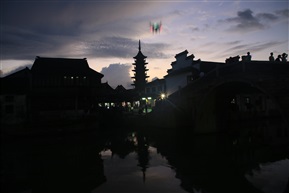 航拍古镇2
