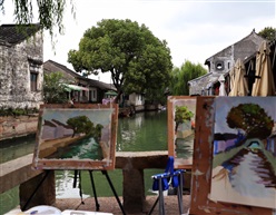 你在画，我在拍