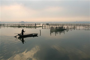 定山湖晨曦