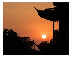 日落慈云寺