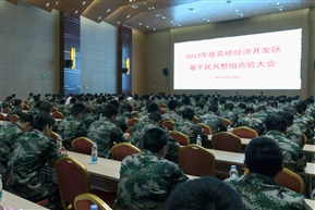 组图：民兵整组点验1