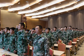 组图：民兵整组点验3