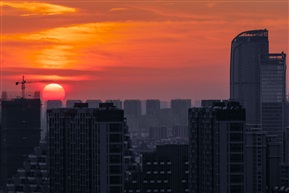 夕阳醉城