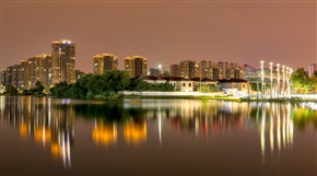 夏家河夜景