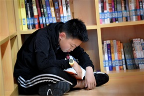 图书馆角落