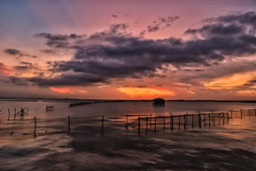 淀山湖夕照