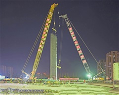 夜战（S1号线工地）